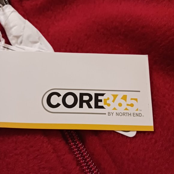 NWT Mens Classic Red North End Core 365 Journey Full Zip Fleece Jacket  … - Picture 6 of 13